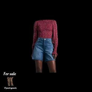 Maya 6inch shorts - Poppy NWOT